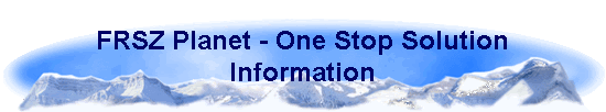 FRSZ Planet - One Stop Solution 
 Information